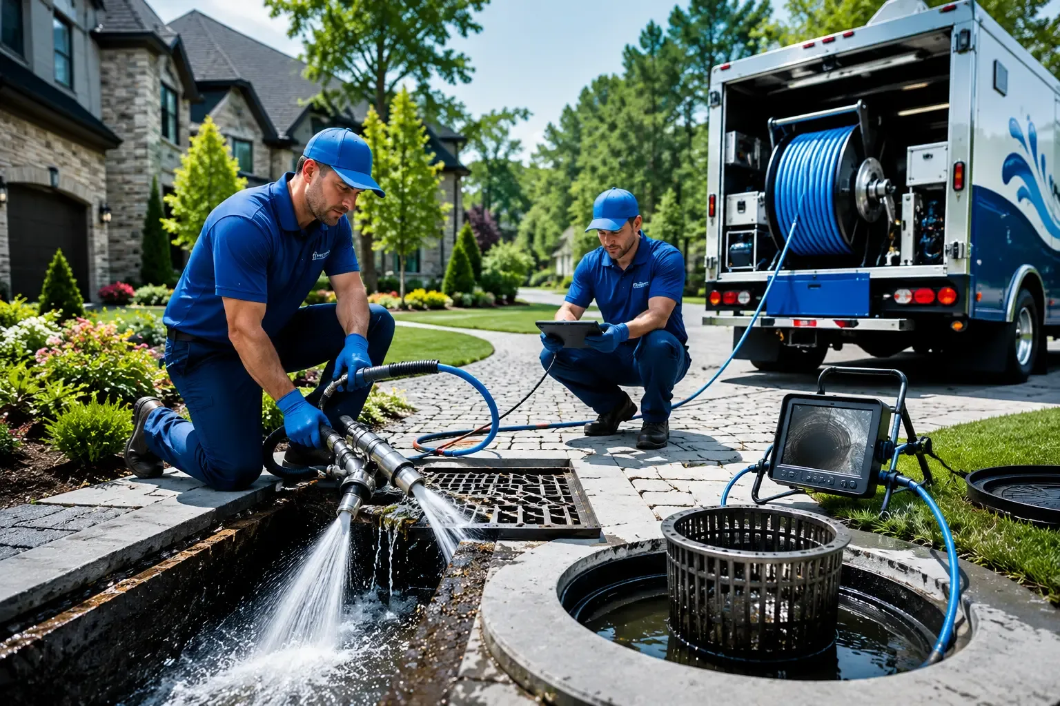 Local outdoor drain cleaning professionals in Severna Park, MD